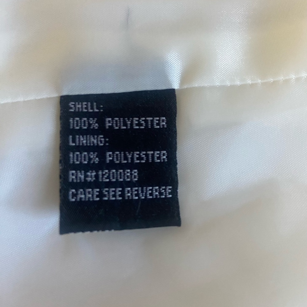 Morgan Miller Sz 8 White Blazer with Pearl Accents - Picture 11 of 11